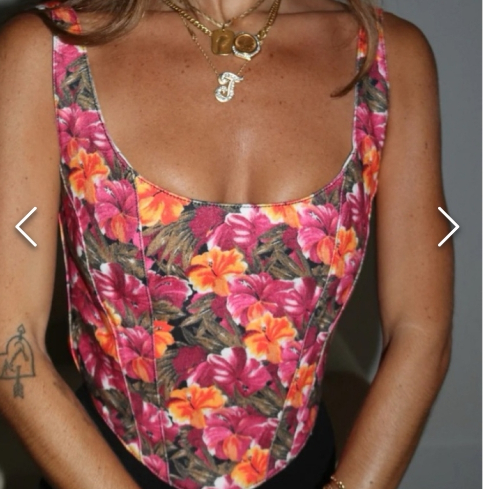 Heavy manners besos edition corset top XL